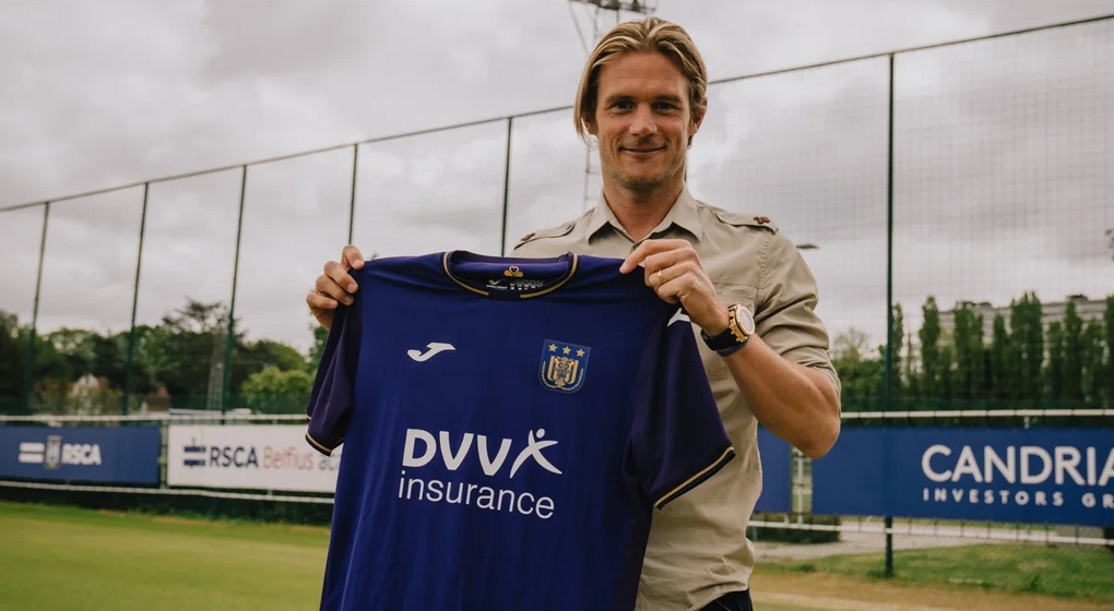 Guillaume Gillet Retour RSC Anderlecht - Photo RSCA Studio