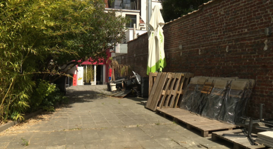 Terrasse Horeca fermée ixelles - Photo : BX1