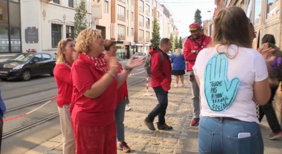 Travailleurs CPAS Uccle Arrêt de Travail - BX1