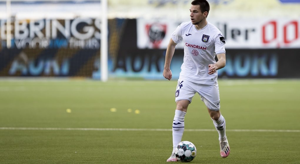 Bogdan Mykhaylichenko RSC Anderlecht - Belga Kristof Van Accom