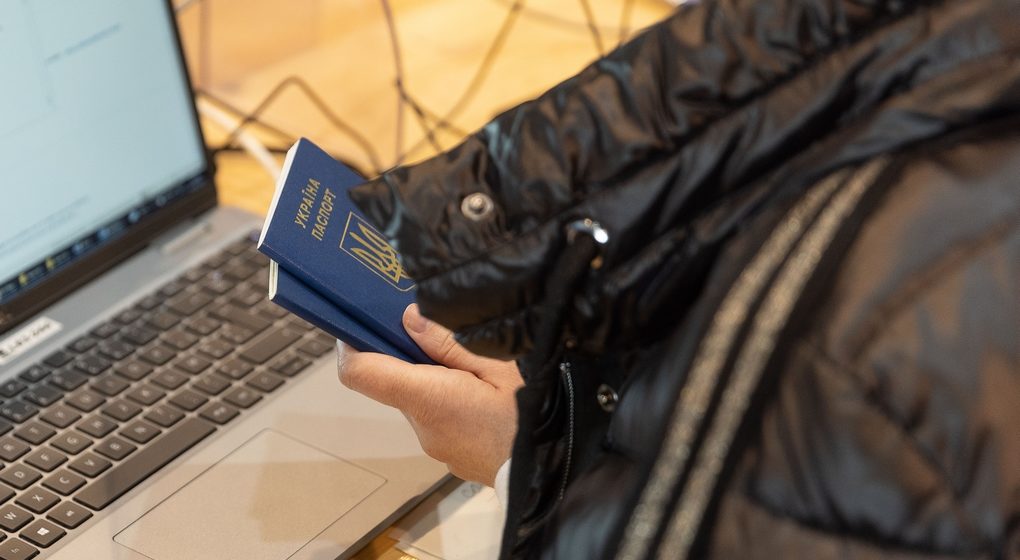 Réfugiée Ukraine Heysel - Belga James Arthur Gekiere