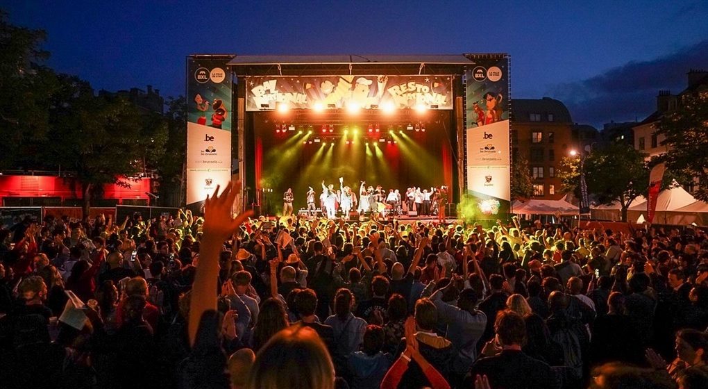 Bal National 2022 Ambiance - Ville de Bruxelles EOS Communication