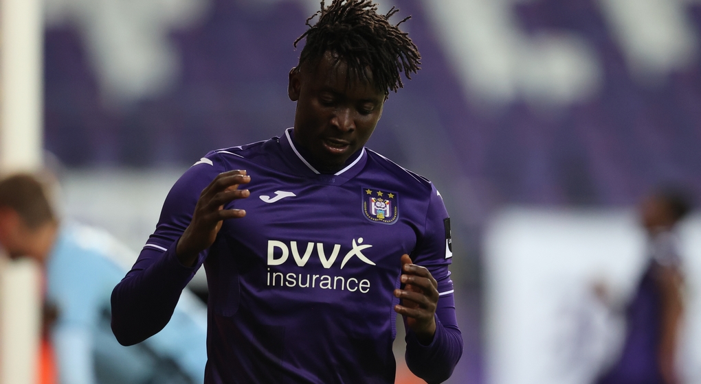 Mohammed Dauda RSC Anderlecht - Belga Virginie Lefour