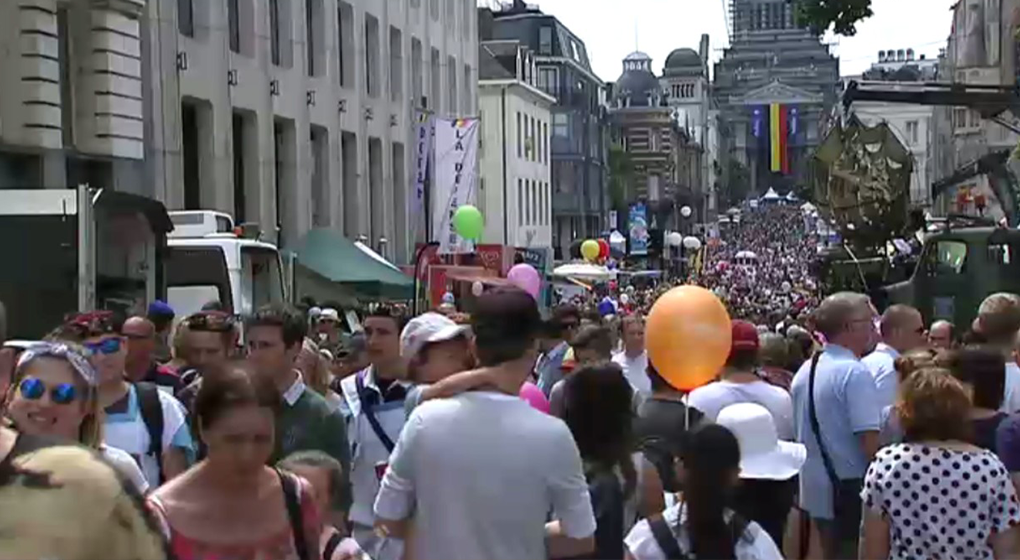Fête Nationale - Rue de la Régence 2017