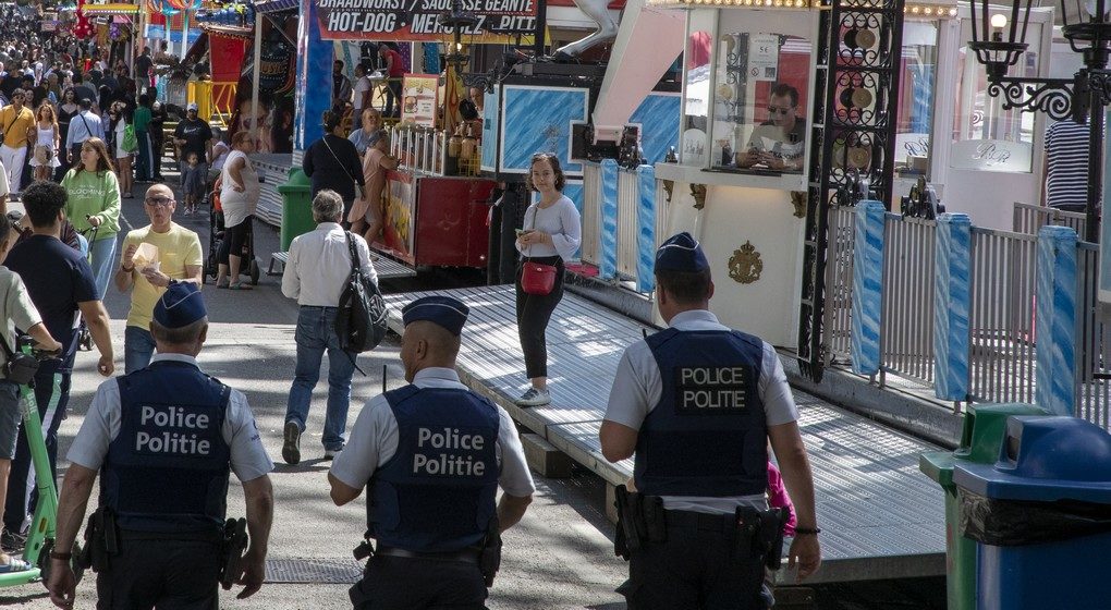 Police Foire du Midi 2022 - Belga Nicolas Maeterlinck