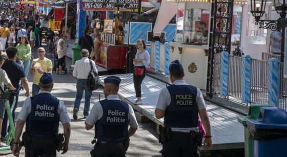 Police Foire du Midi 2022 - Belga Nicolas Maeterlinck