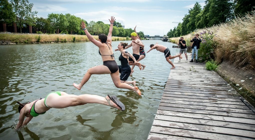 NE PAS REUTILISER - Plongeon Canal PTB - Photo PTB