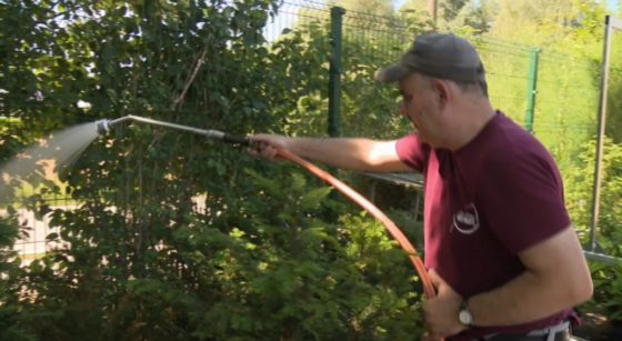 Travailleur Ferme Nos Pilifs Arrosoir Chaleur - BX1