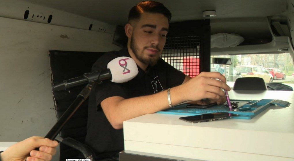 Réparation de téléphone Entreprise bruxelloise - BX1