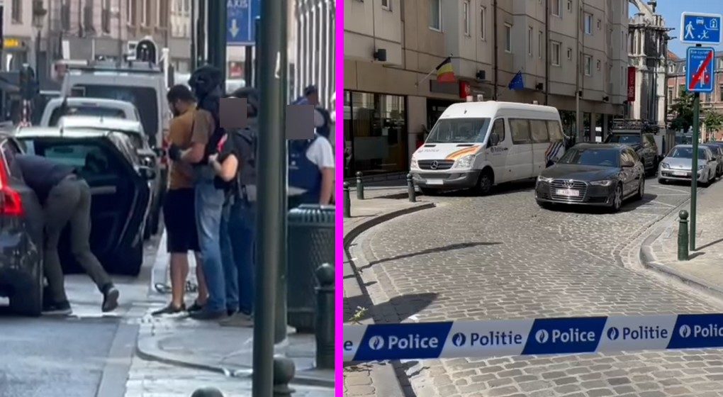 Hotel Ibis évacué Police - BX1