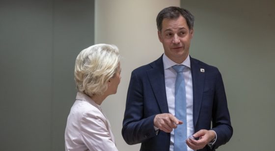 Alexander De Croo Ursula Von der Leyen - Belga Pool Nicolas Maeterlinck