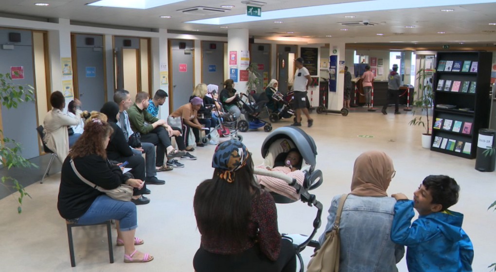 CPAS Anderlecht File d'attente - BX1