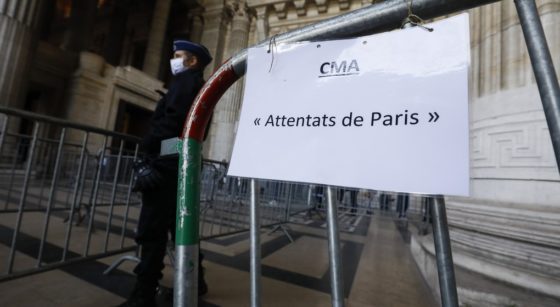 Procès Attentats de Paris Bis Palais de Justice Bruxelles - Belga Thierry Roge