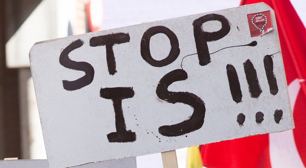 Manifestation contre Etat Islamique - Belga Kurt Desplenter