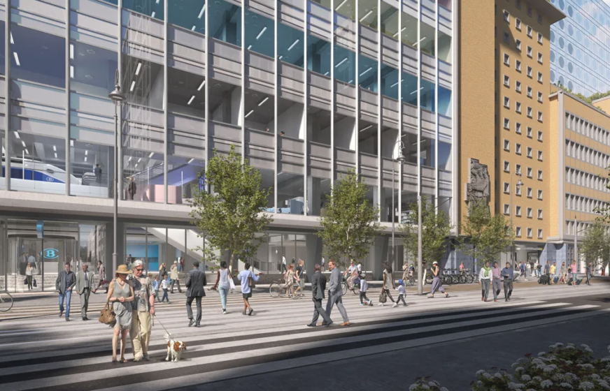 Tri postal Projet Gare Midi