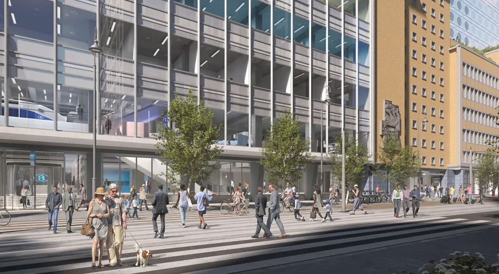 Tri postal Projet Gare Midi