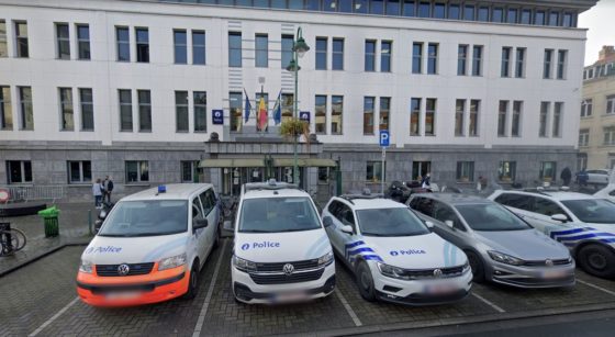 Commissariat Molenbeek Rue du Facteur - Google Street View
