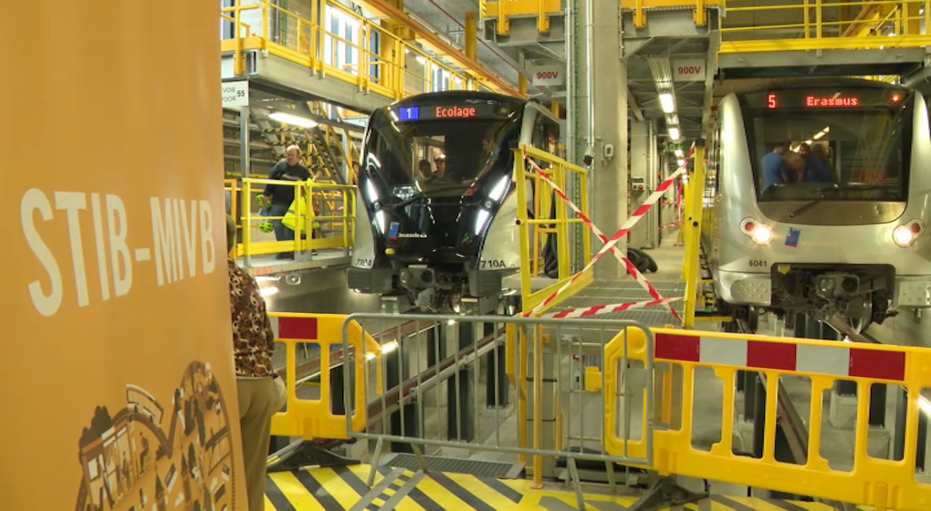 La Stib ouvre son depot Erasme au public - Photo : BX1