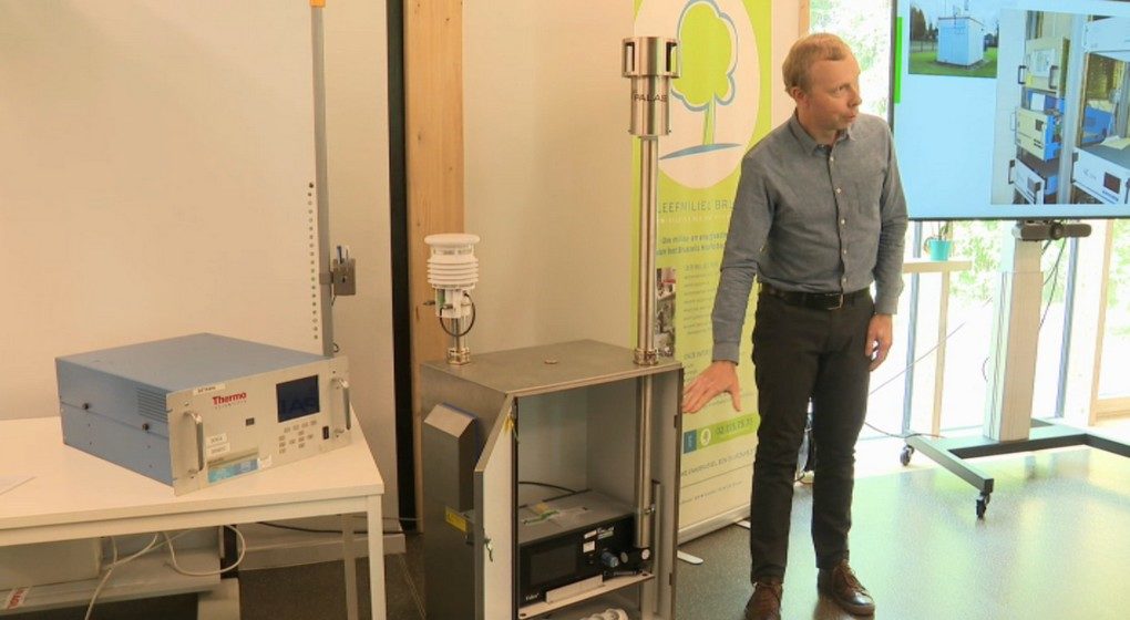 Qualité de l'air Station Analyse Jardin Massart Bruxelles Environnement - BX1