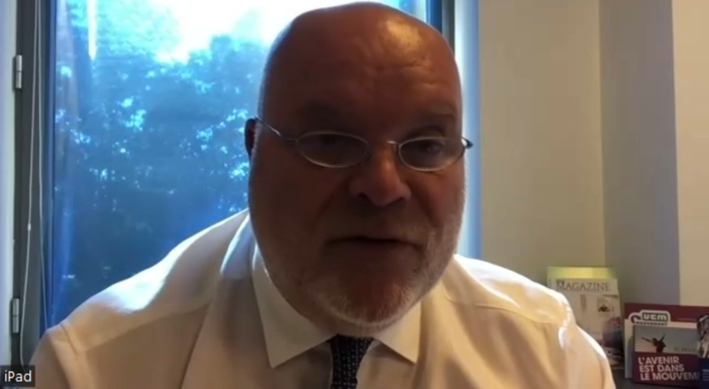 Pierre-Frédéric Nyst, président de l'UCM