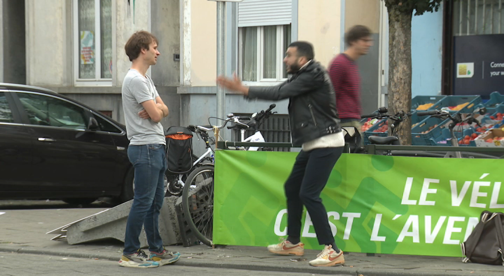 querelles entre riverains sur le plan goodmove à Cureghem - Photo : BX1