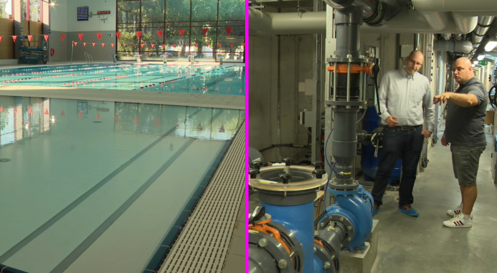 La piscine Nereus cherche a faire des économies - Photo : BX1