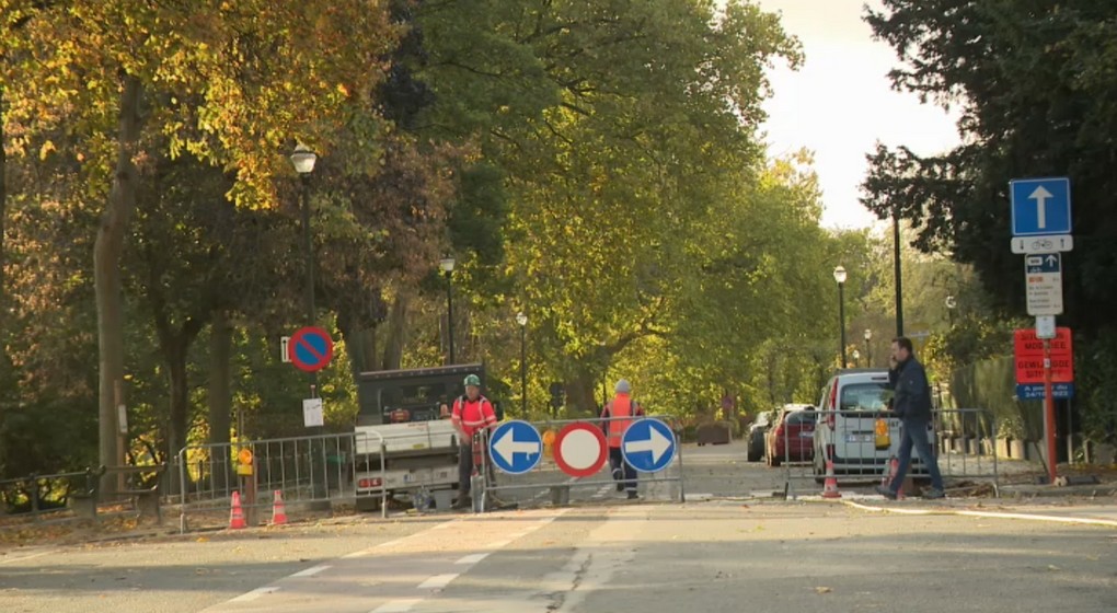 Plan de circulation Good Move Ixelles Étangs d'Ixelles - BX1