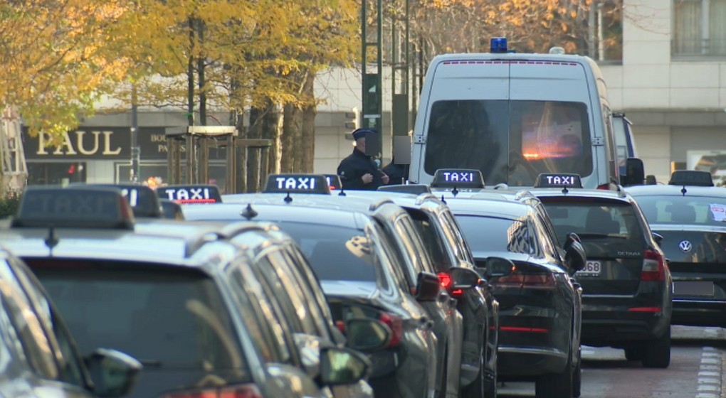 Manifestation Taxis Boulevard ALbert II - BX1