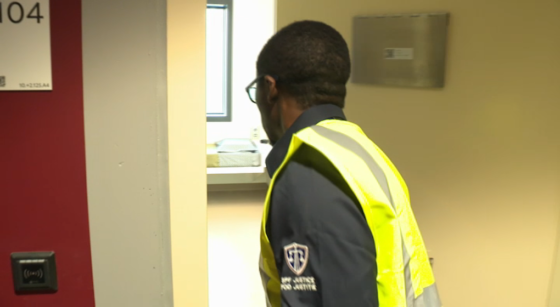 Visite de la nouvelle prison de Haren - Photo : BX1