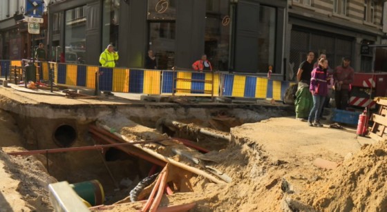 Fuite de gaz Rue de Namur - BX1