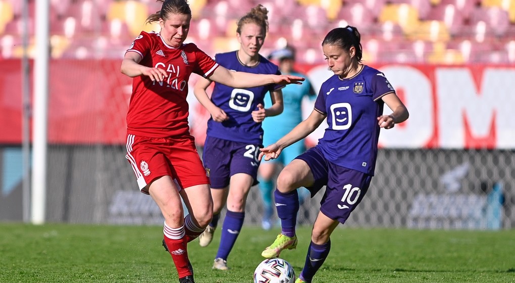 Standard RSC Anderlecht Femmes Janssens Vatafu - Belga David Catry