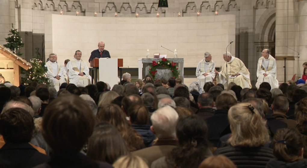 Messe de Noël à l'église église Saint-Jean-Berchmans - Photo : BX1