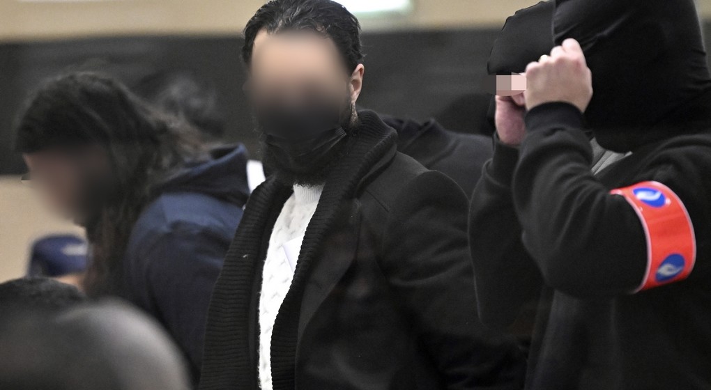 Salah Abdeslam Flou Procès Attentats 22 mars 2016 ATtentats de Bruxelles - Belga Pool Didier Lebrun