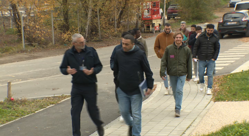 Une journée de recrutement organisée par la prison de Haren - Photo : BX1