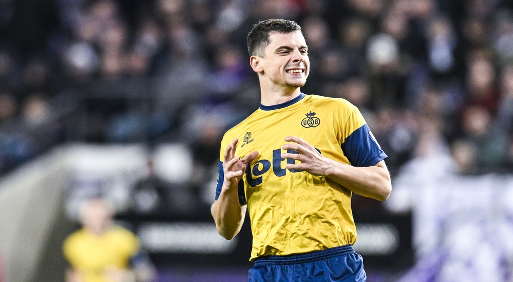 Dante Vanzeir Union Saint-Gilloise - Belga Tom Goyvaerts