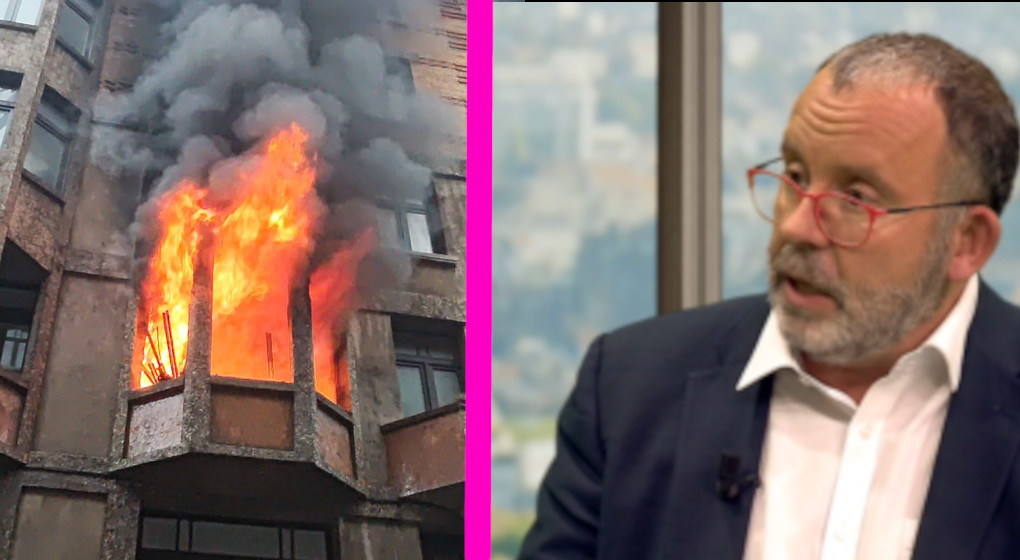 Spinette réaction incendie