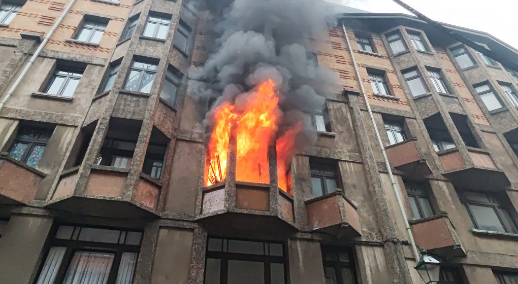 incendie Saint Gilles - Walter