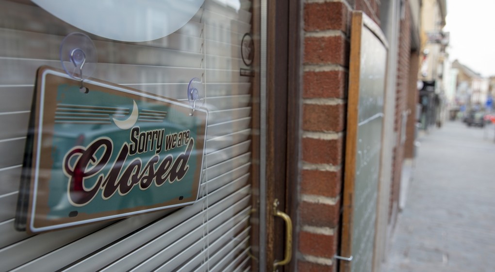 Commerce Magasin fermé Fermeture Faillite - Belga Nicolas Maeterlinck