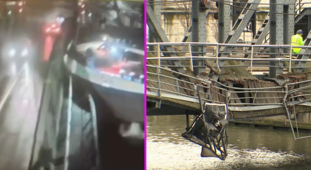 Pont Buda Détruit Accident - BX1