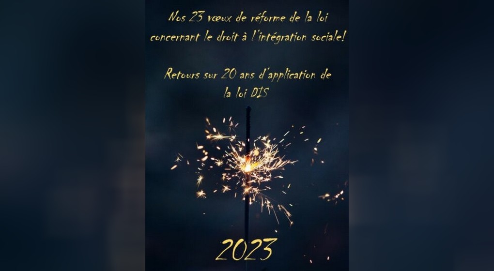 Voeux Demandes Droit à l'Intégration Sociale 2023