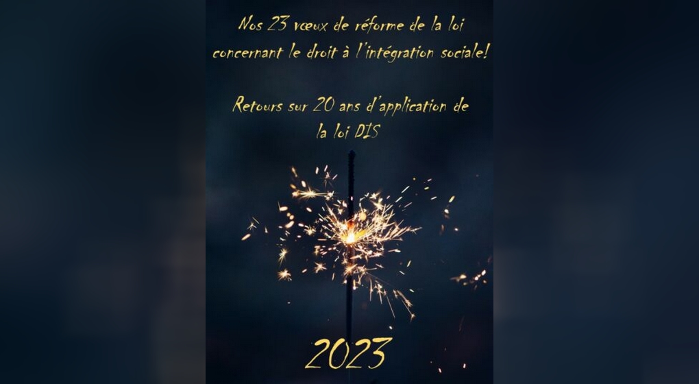 Voeux Demandes Droit à l'Intégration Sociale 2023