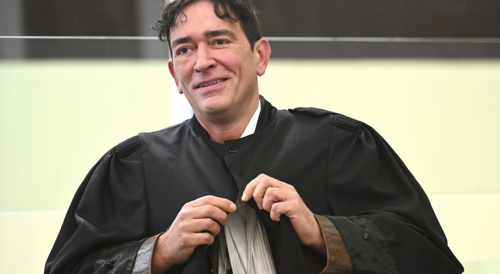 Me Sébastien Courtoy Avocat Procès Attentats de Bruxelles 22 mars 2016 - Belga Pool Didier Lebrun