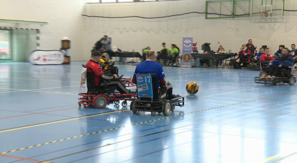 Premier championnat de Belgique de Foot Fauteuil à Woluwe-Saint-Lambert - Photo : BX1