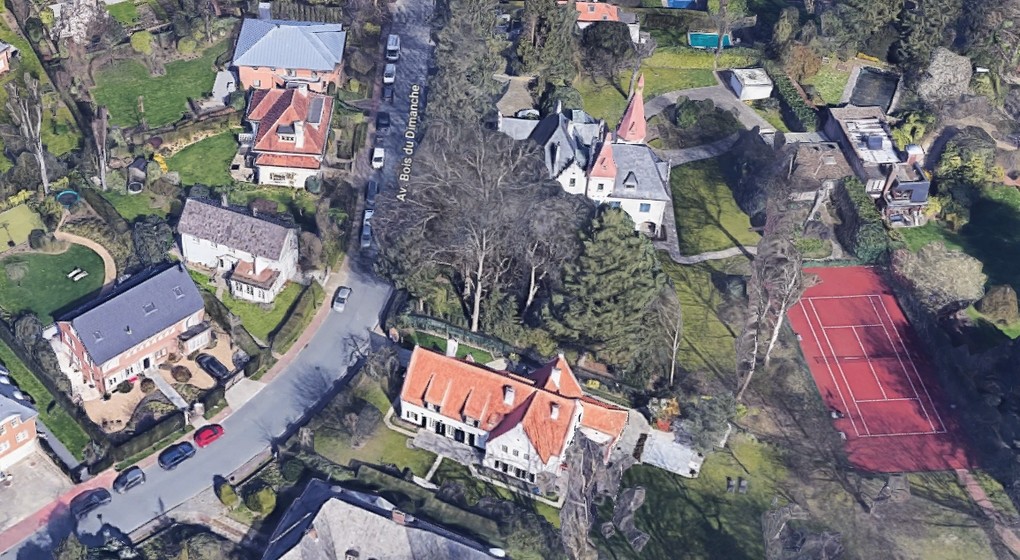 Projet Ambassade de Chine Avenue du Bois du Dimanche Woluwe-Saint-Pierre - Google Street View