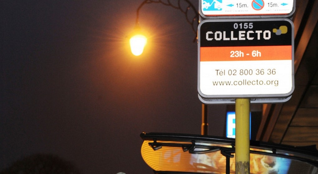 Taxis Collecto Arrêt - Photo Bruxelles Mobilité