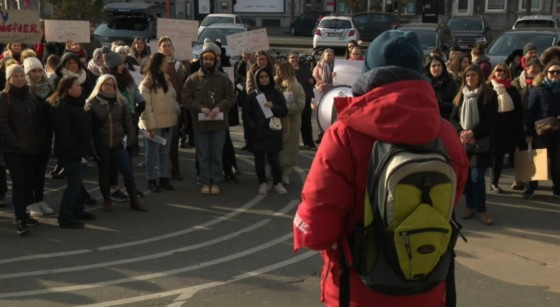 Manifestation Enseignants Place Colignon Schaerbeek - BX1