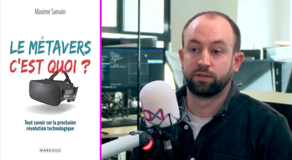 Livre Métavers Maxime Samain - Interview BX1