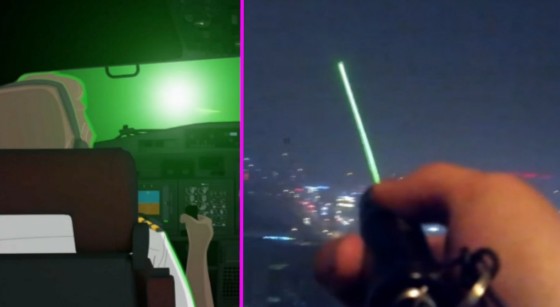 Laser Avion Pilotes - BX1