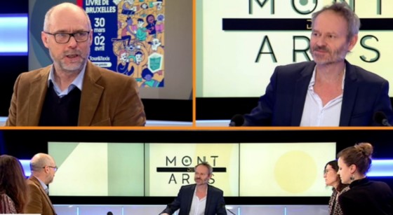 Mont des Arts - Plateau Foire du Livre - 30032023