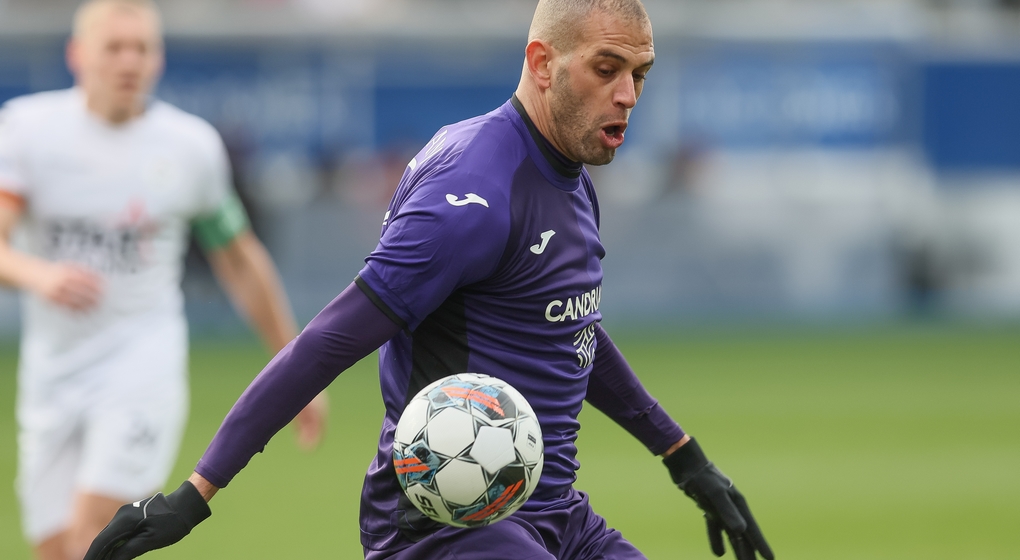 Islam Slimani RSC Anderlecht - Belga Bruno Fahy